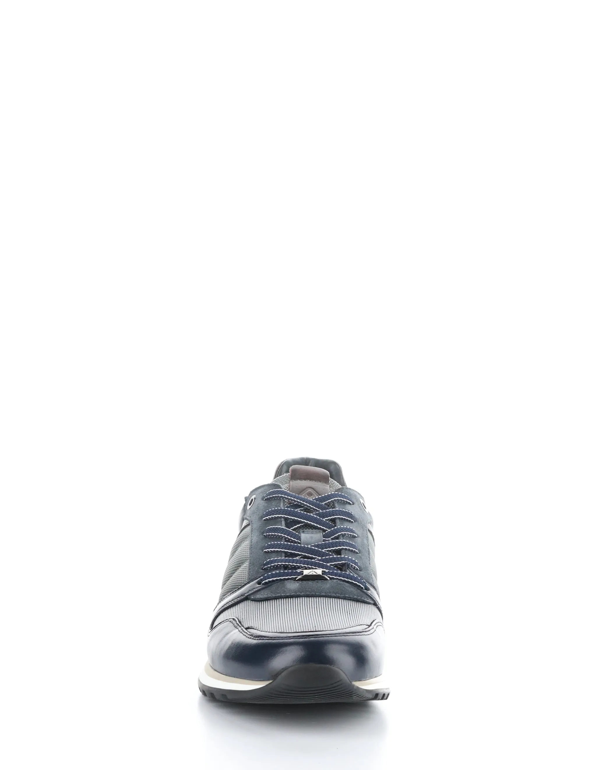 12554 NAVY/GREY Lace-up Shoes