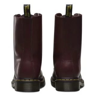 1490 Cherry Red Smooth Boot