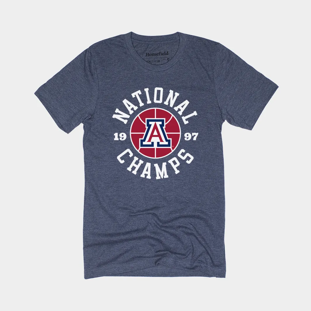 1997 Arizona Basketball National Champs Tee