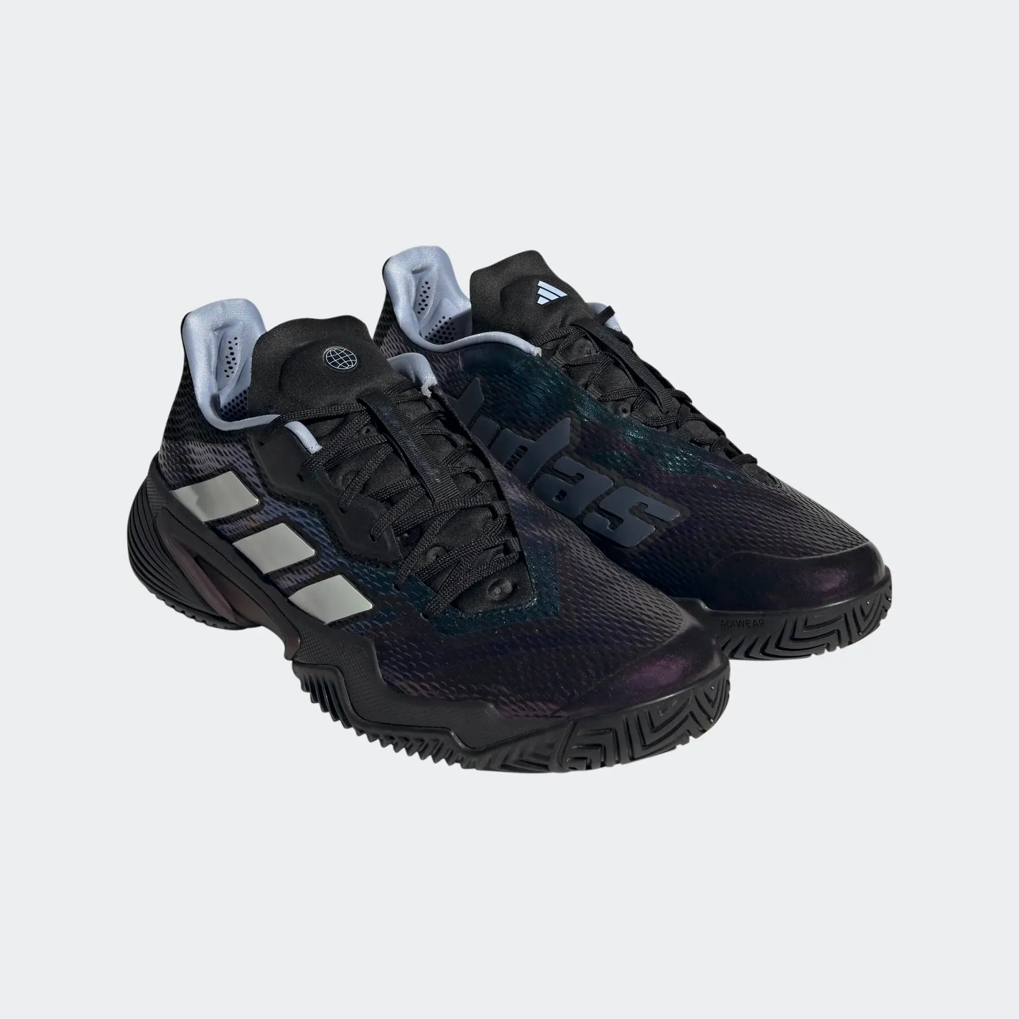 adidas Barricade men tennis shoes - Black/Blue/Purple HQ8415