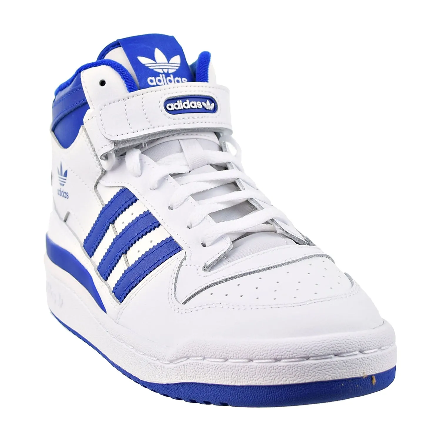 Adidas Forum Mid Men's Shoes Cloud White-Royal Blue