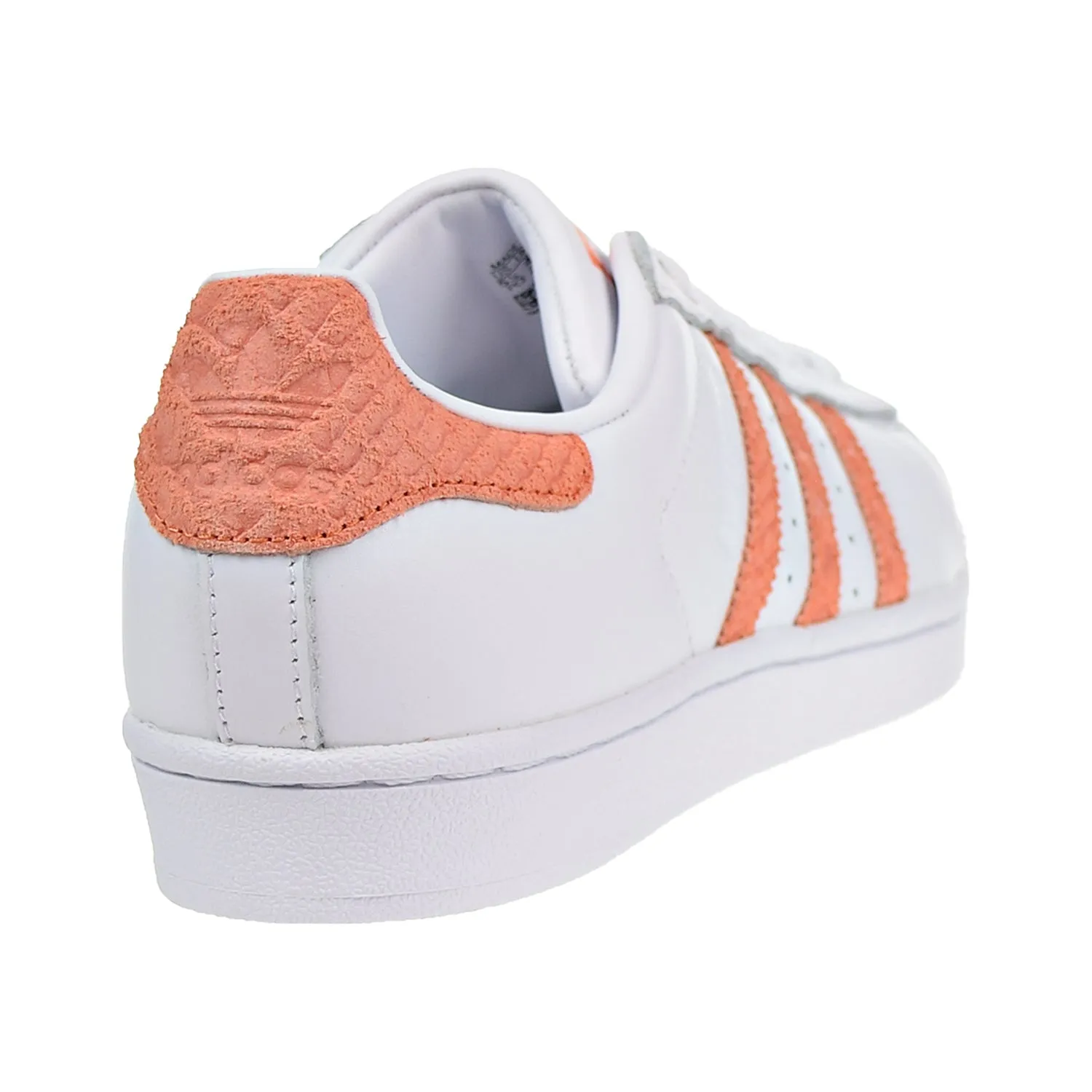 Adidas Superstar W Women's Shoes Footwear White/Chalk Coral/Off White