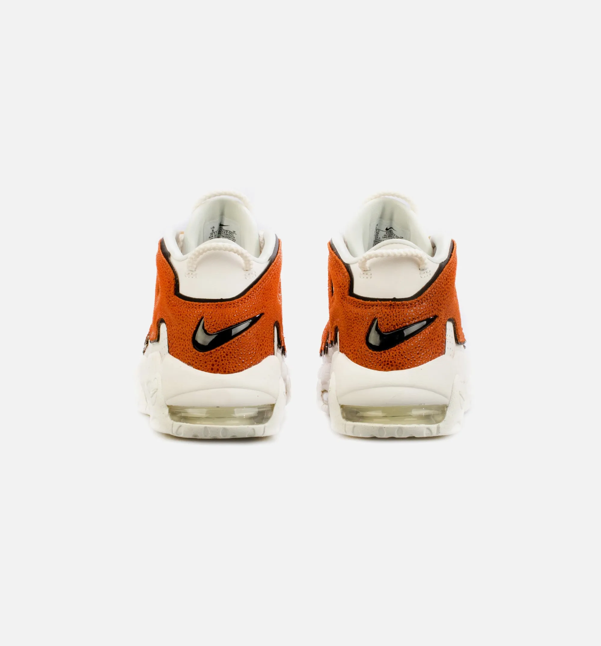 Air More Uptempo Womens Basketball Shoe - Beige/Orange