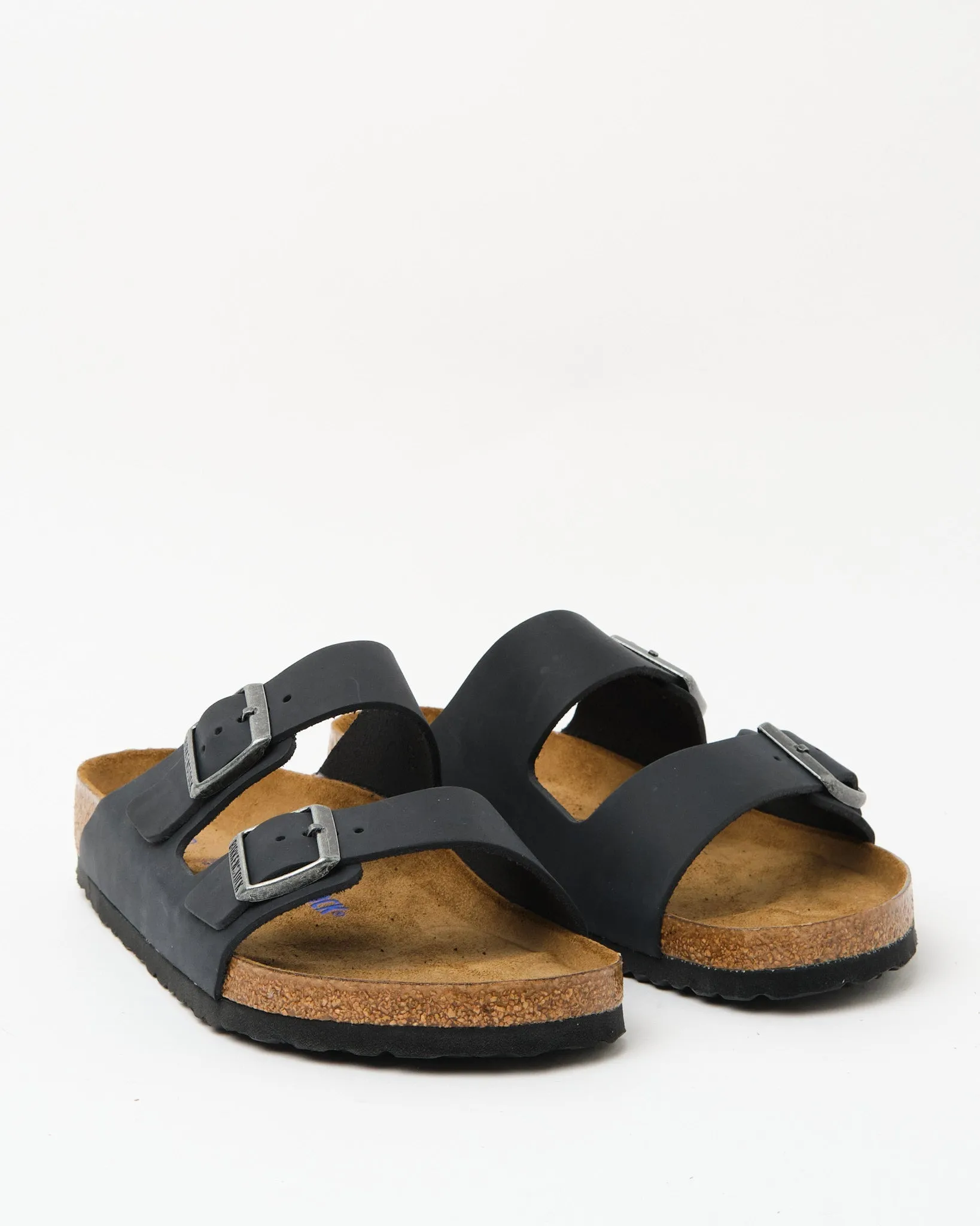 Arizona Soft Footbed Oiled Leather Black