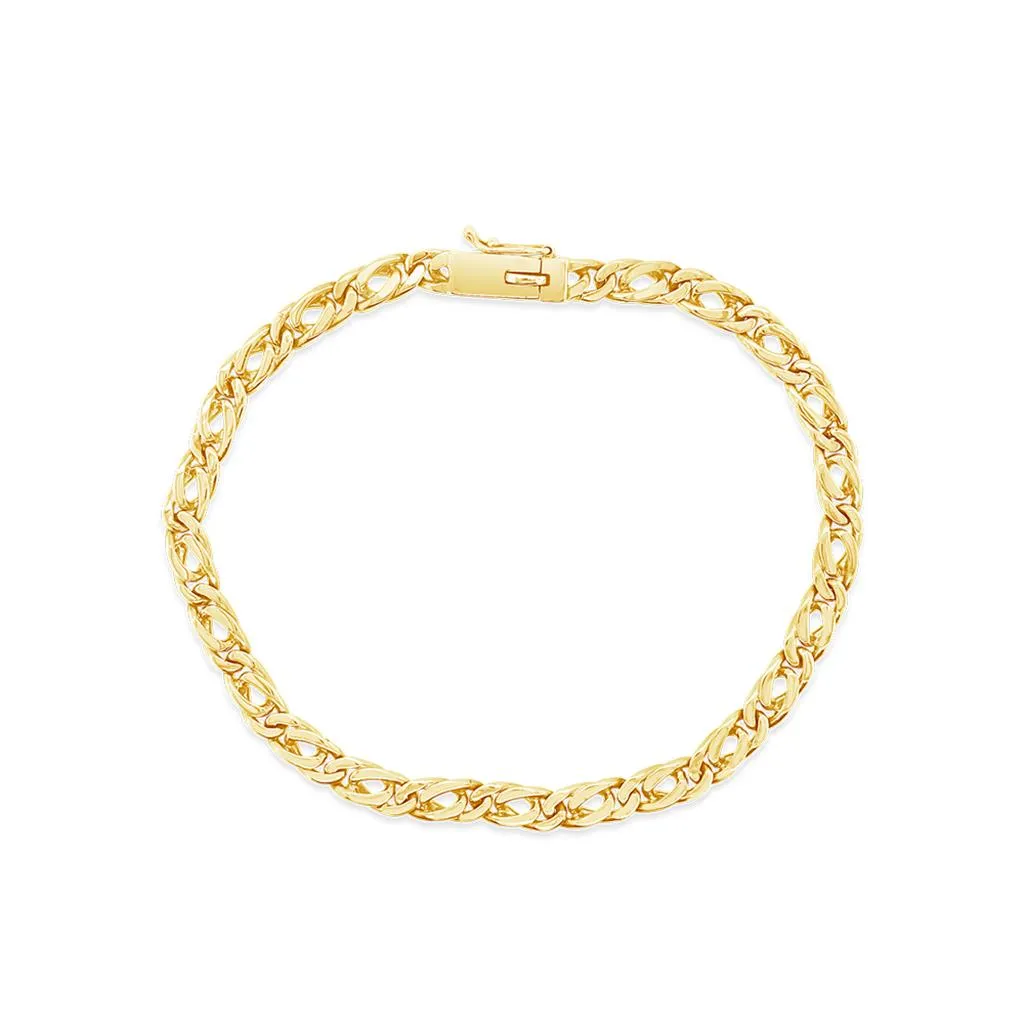 Aura by Martin Binder Gold Curb Chain Bracelet