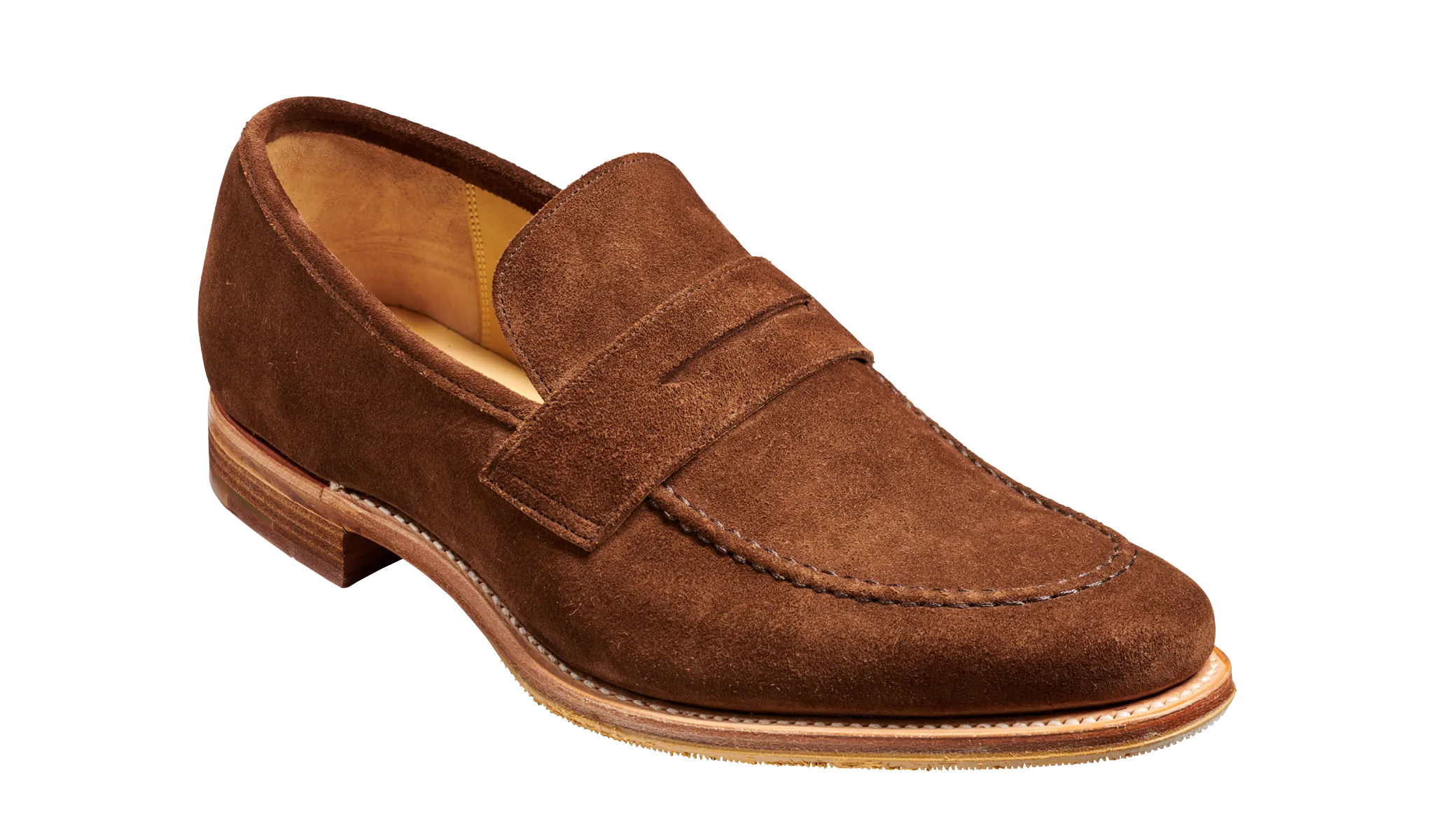 Barker Gates Elegant loafer - Castagnia Suede