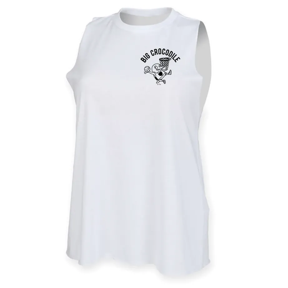 Basketball High Neck Muscle Vest