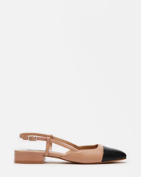 Belinda Tan Leather Flats