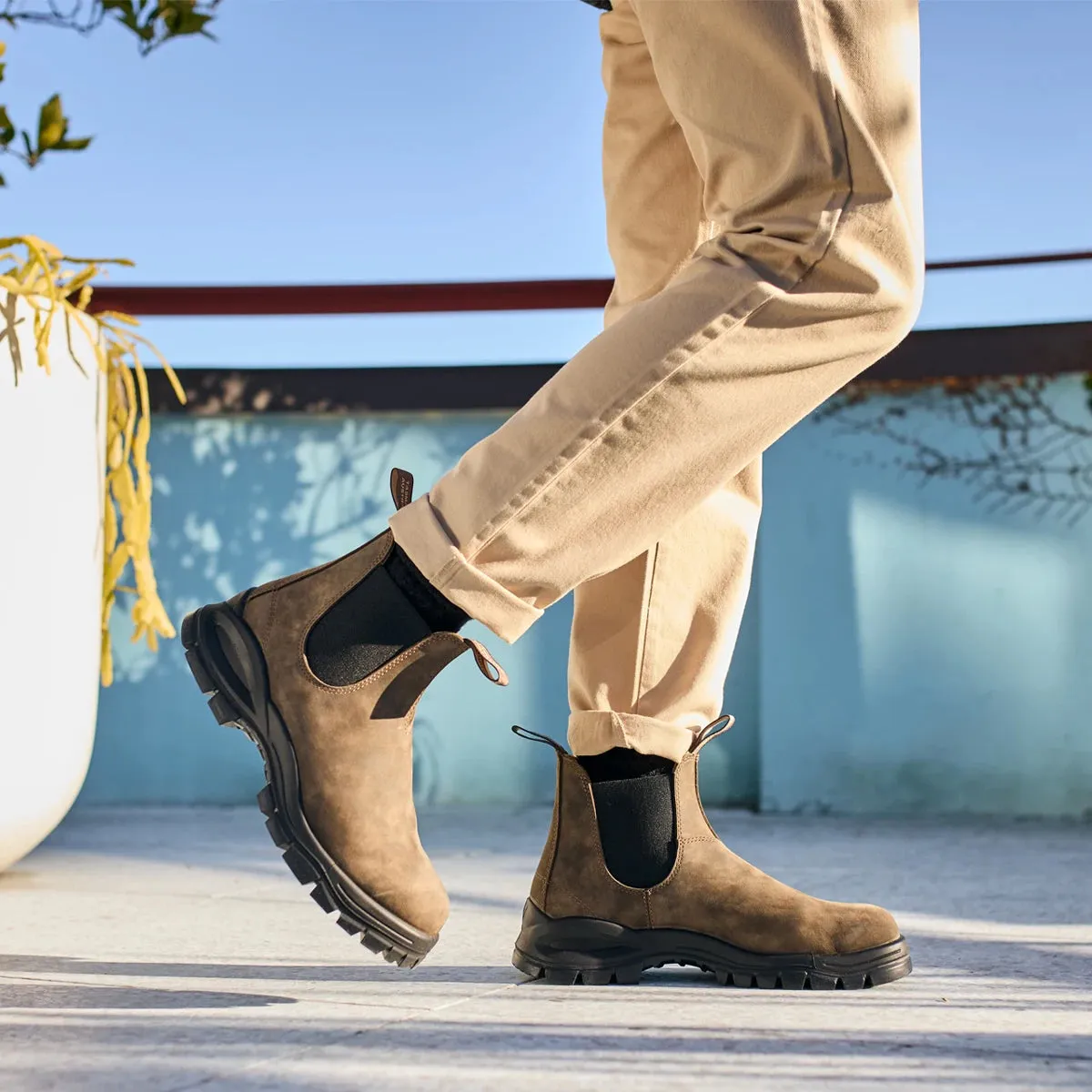 Blundstone 2239 Rustic Brown Lug Boots