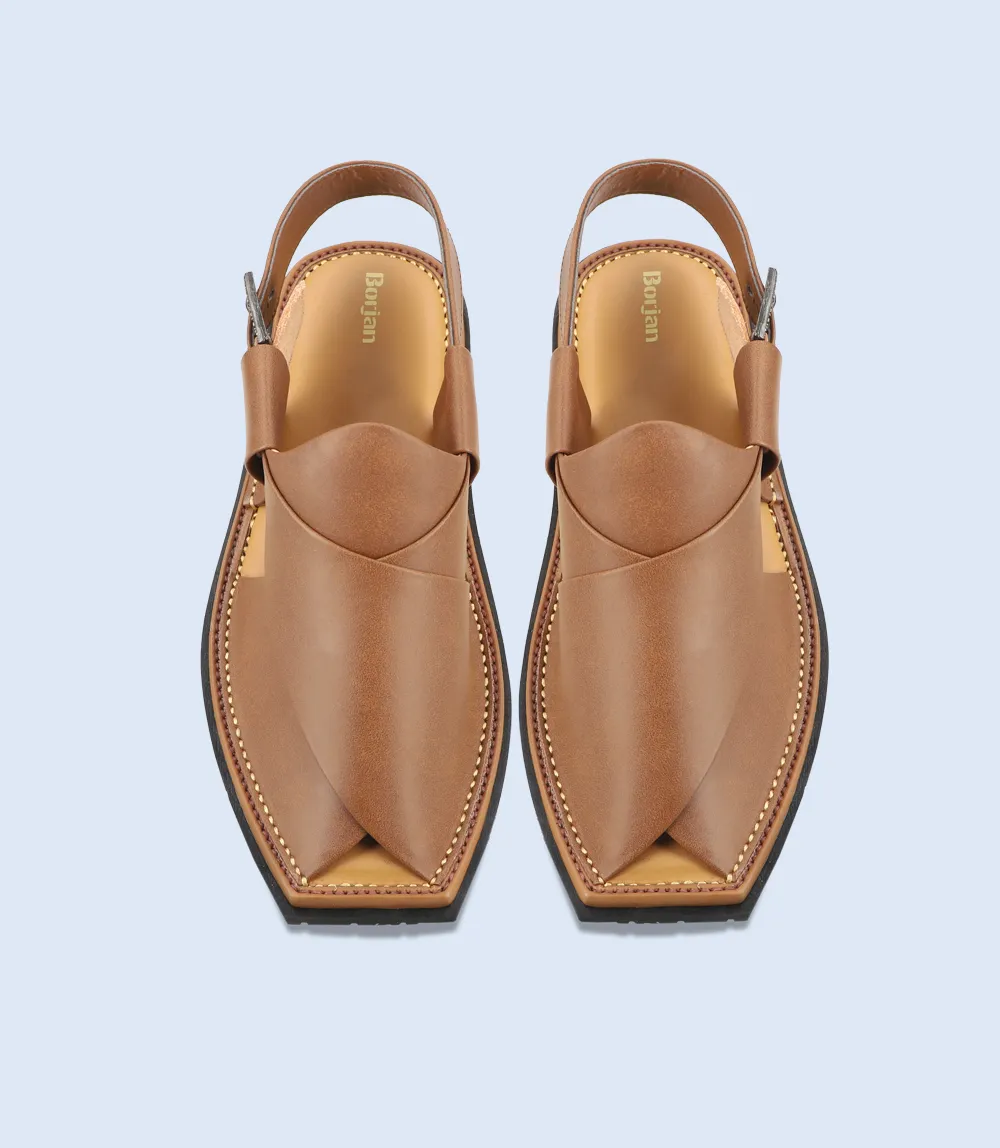 BM5479-BROWN-Men Peshawari's