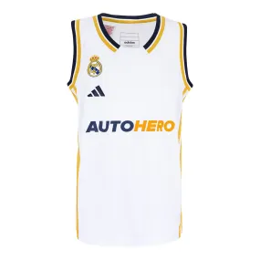 Camiseta Hombre Baloncesto Primera Equipación Blanca 23/24