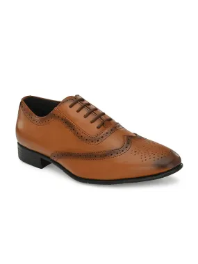 Corp Tan Shortwing Brogues