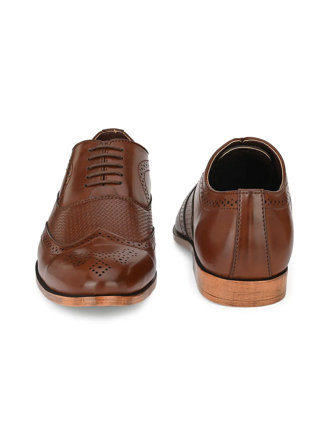 Debonair Brown Lace-ups