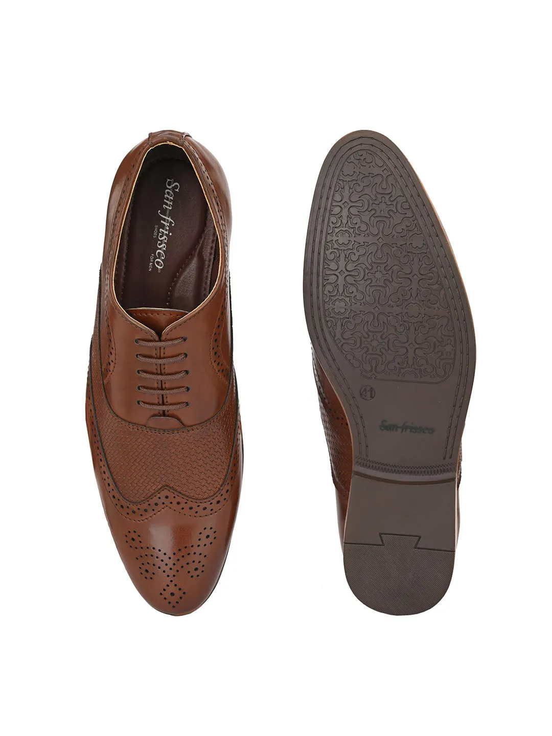 Debonair Brown Lace-ups