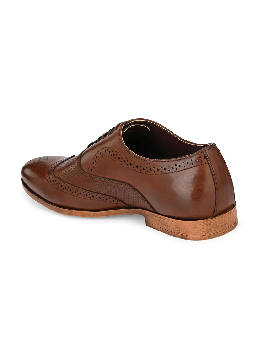 Debonair Brown Lace-ups