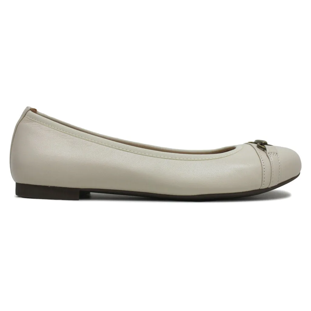 Delanie Leather Textile Women's Ballet Shoes