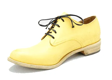 Derby Shoe | Yellow | Cordovan