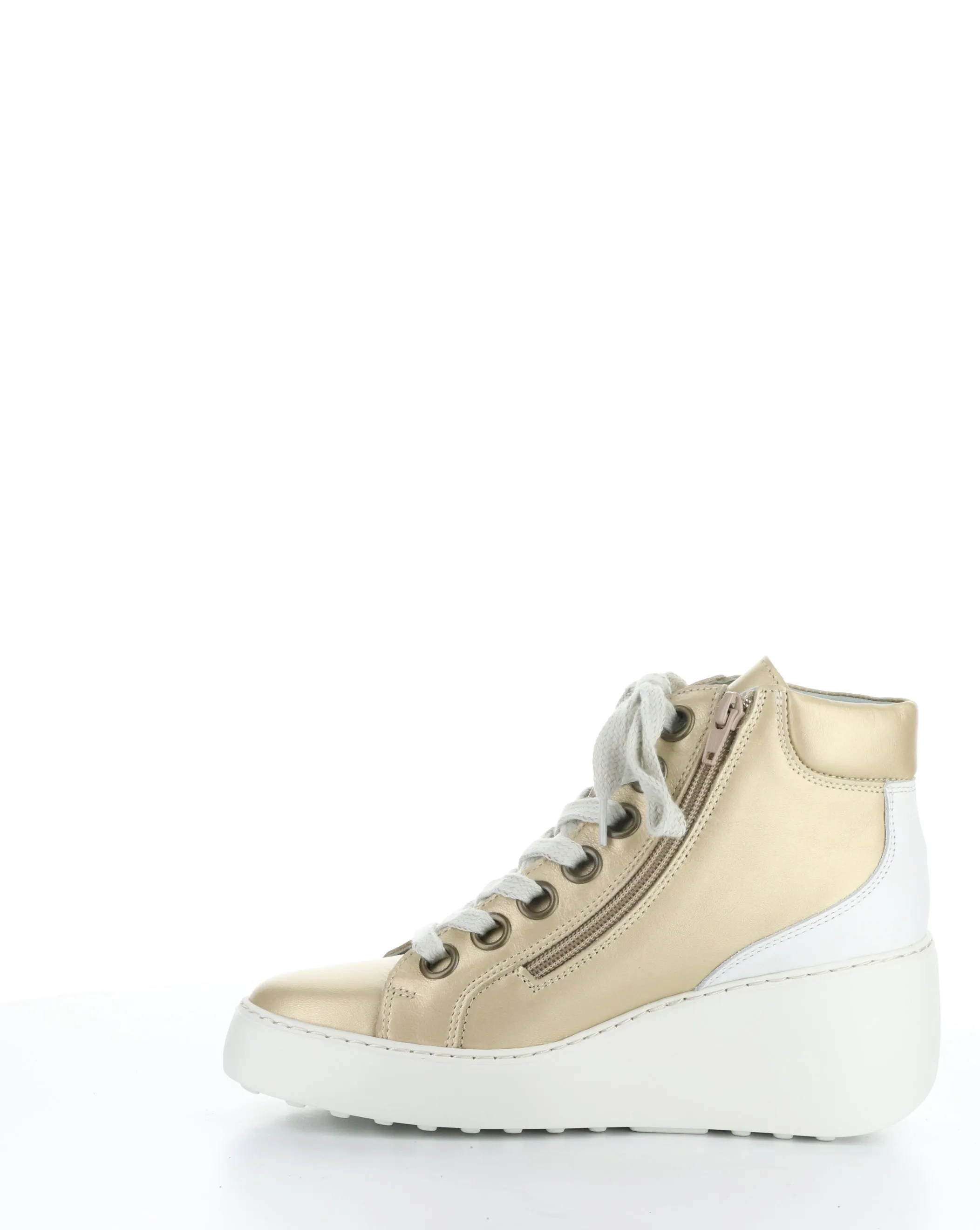 DICE468FLY 007 GOLD Hi-Top Shoes