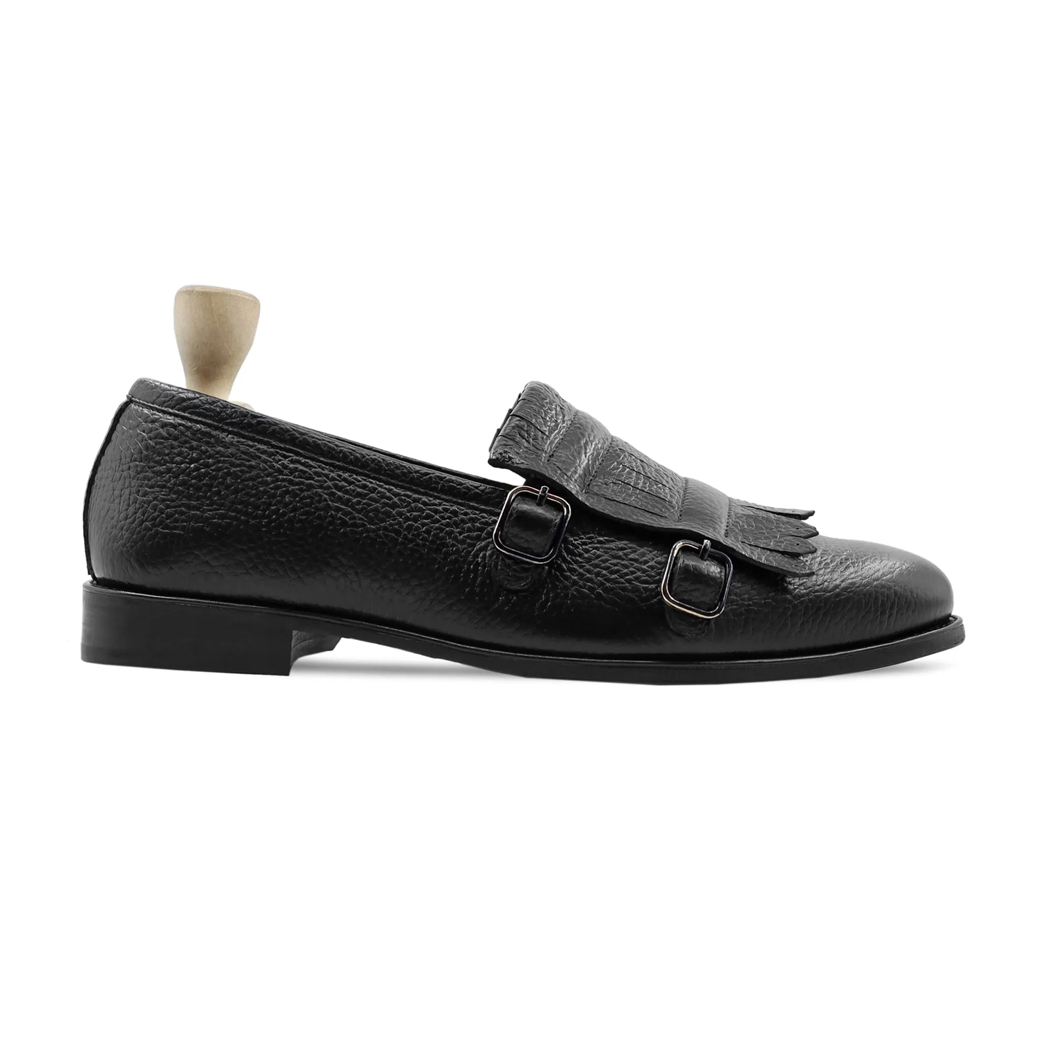 Emerald - Men's Black Pebble Grain Loafer