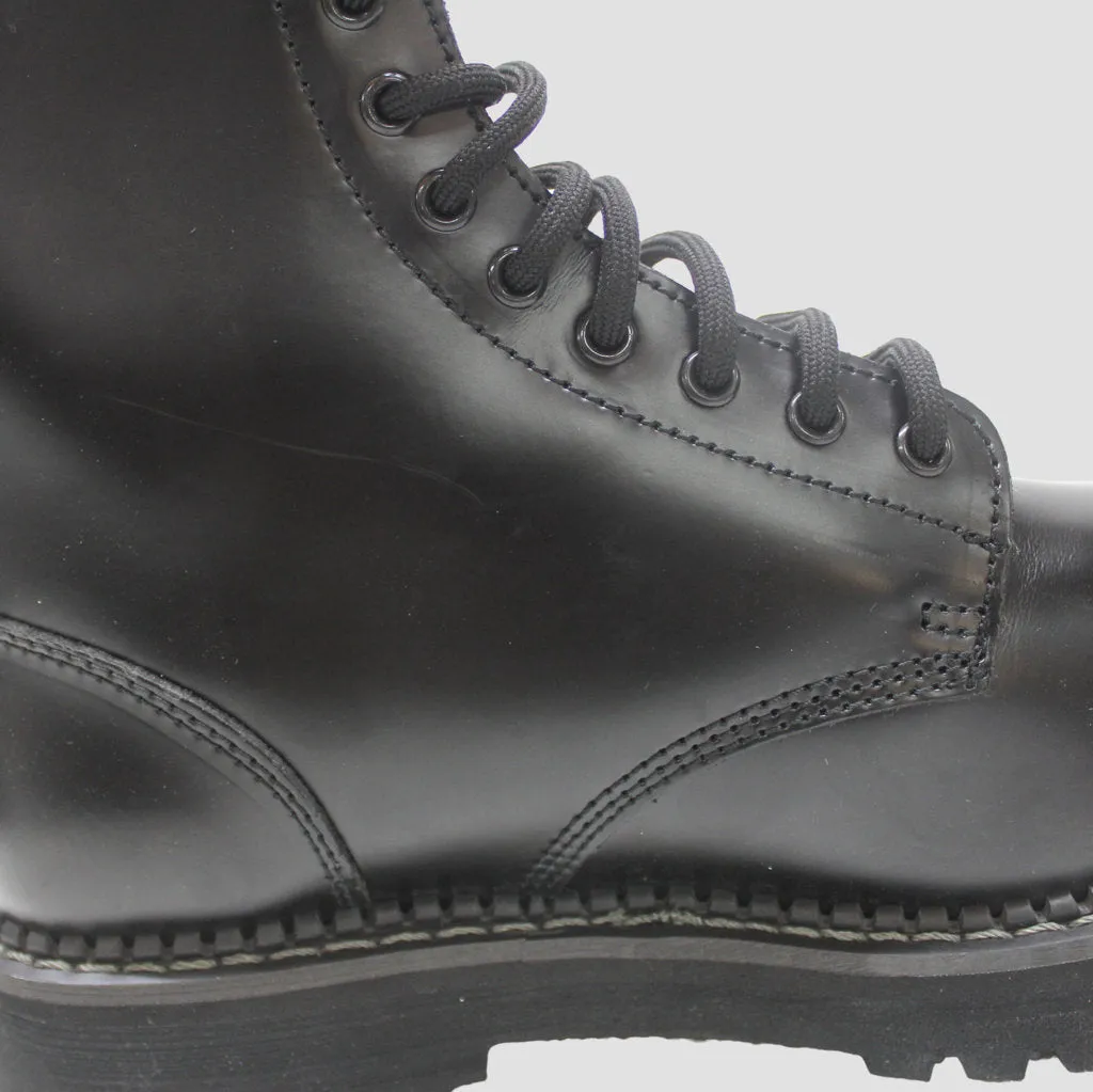 Grinders Unisex Boots Bulldog Steel Toe Lace-Up Ankle Leather - UK 11