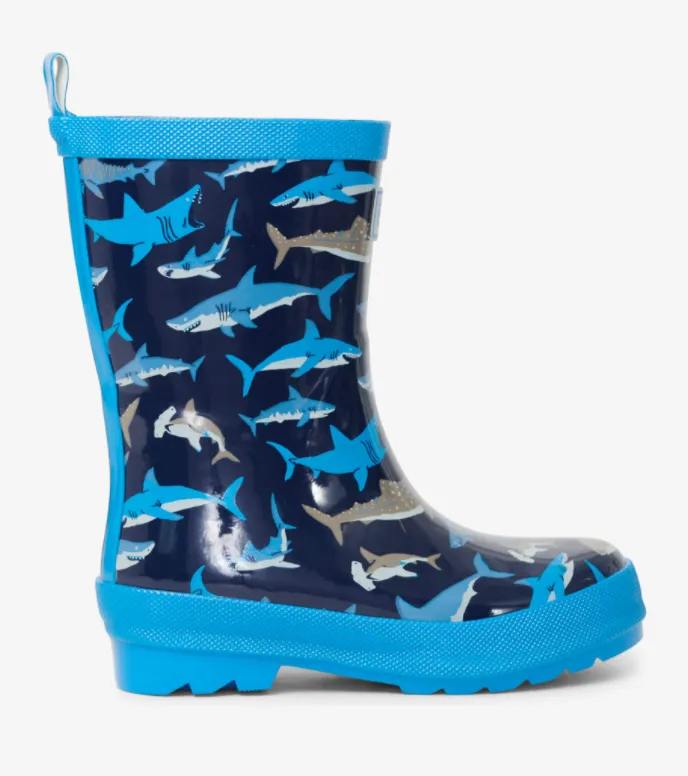 Hatley Shark School Rainboots