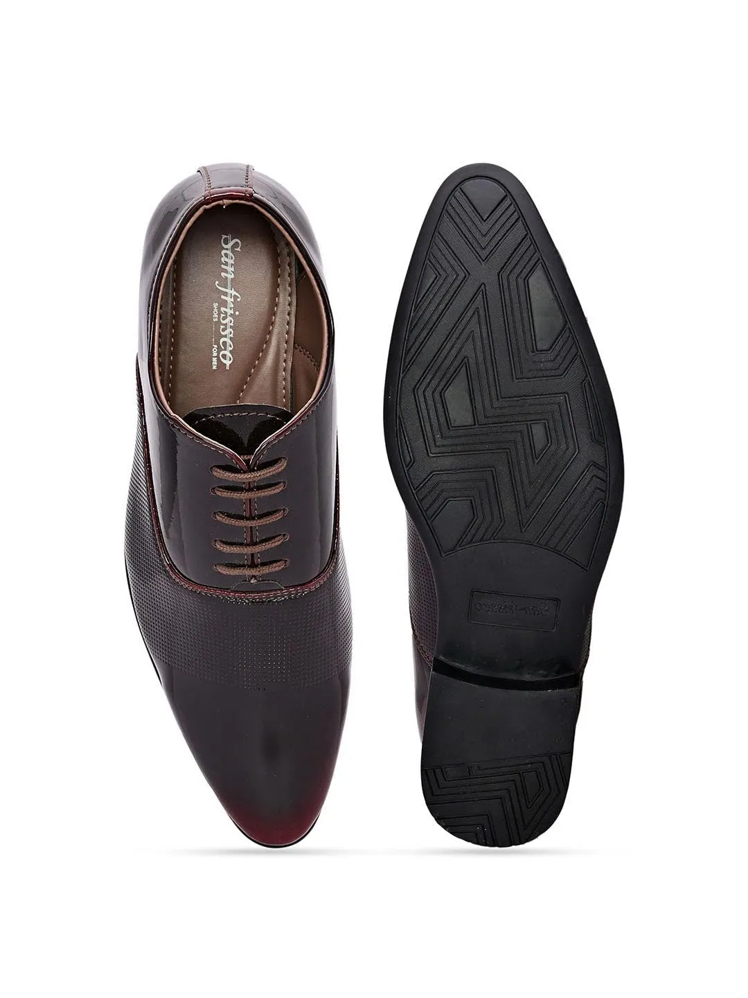 Hyde Cherry Patent Formal Shoes