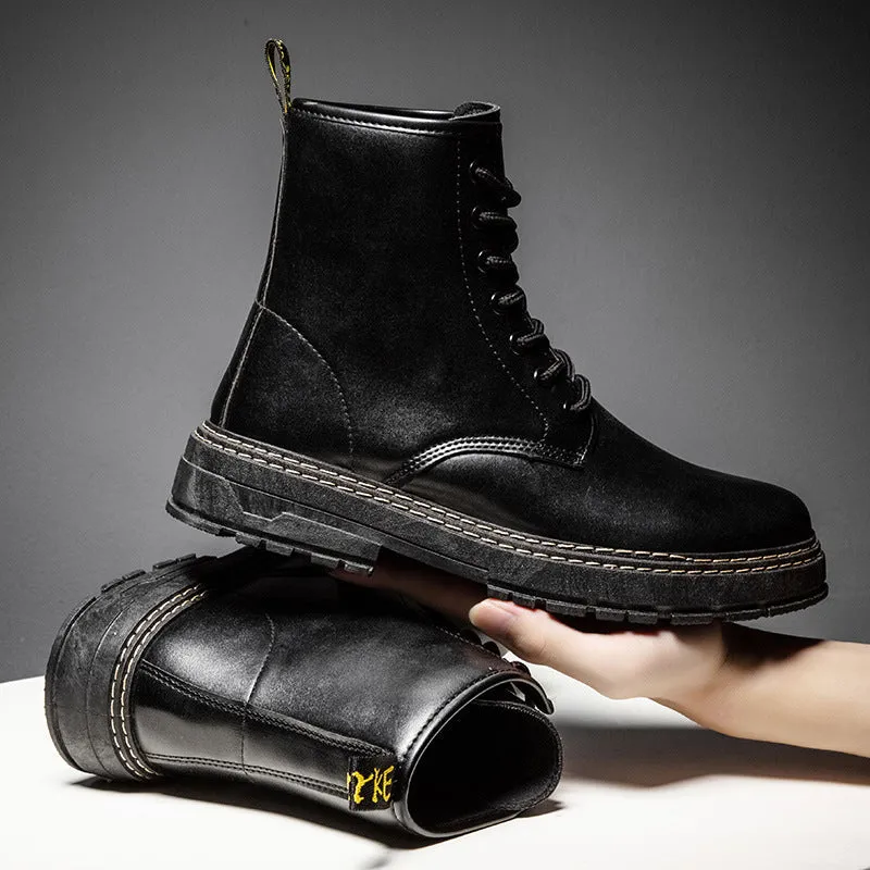 INSTOCK- High Top Trendy Personality Martin Boots For