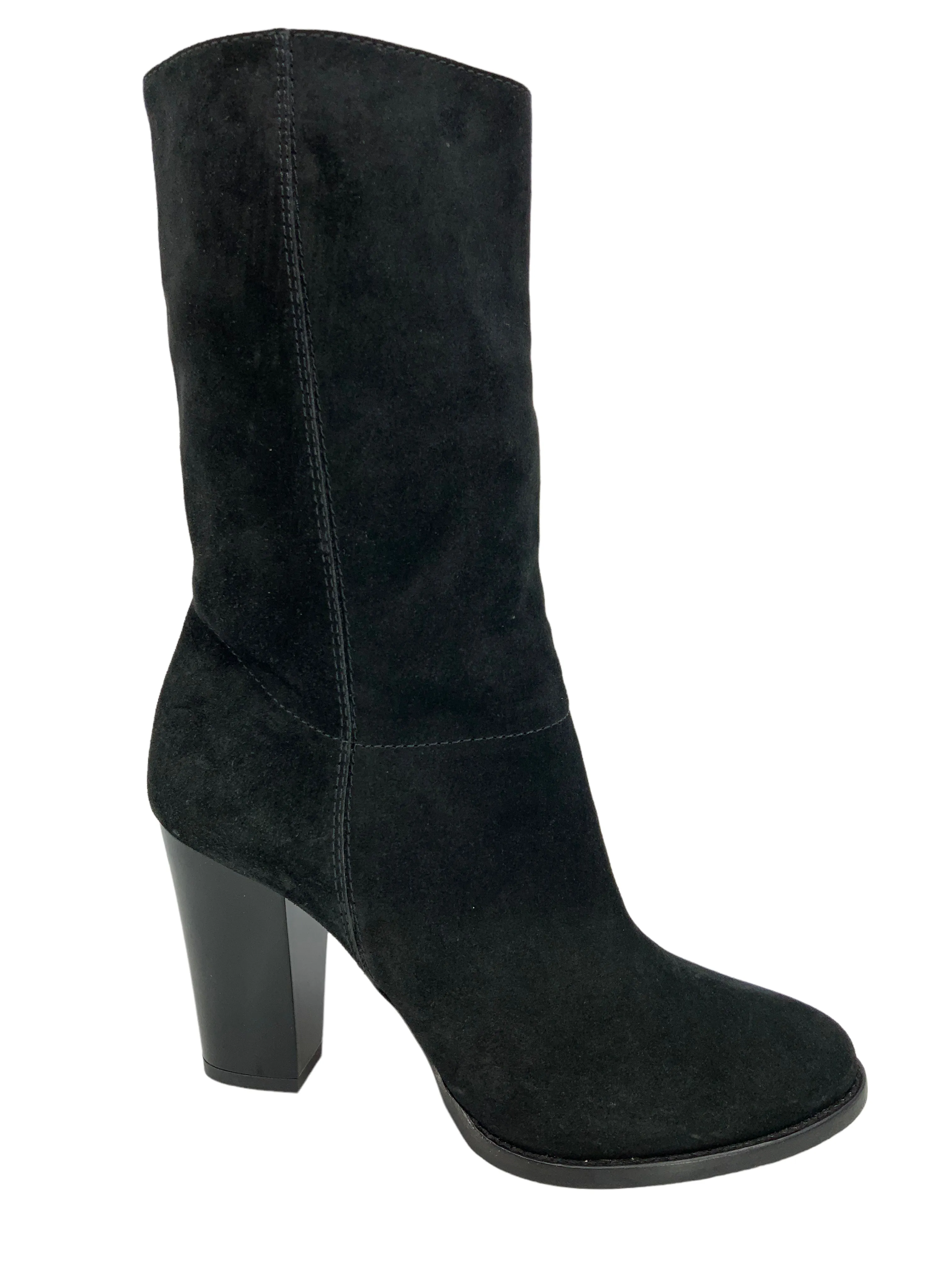 Jimmy Choo Music Tourmaline Suede Boots Size 7.5