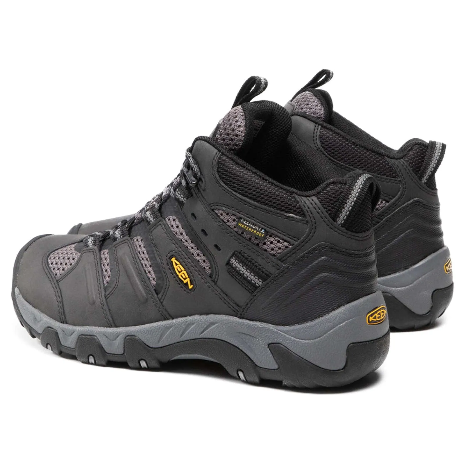 Koven Mid Leather & Mesh Men's Waterproof Hiking Boots