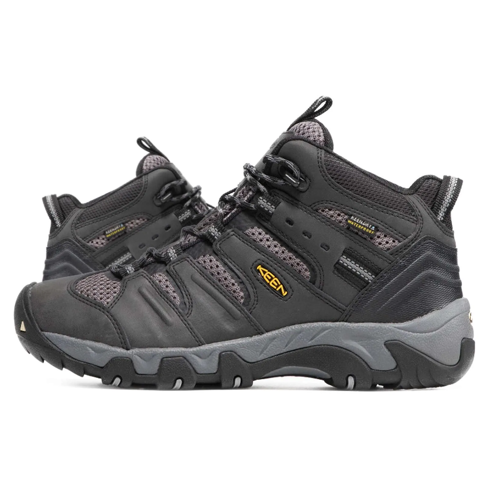 Koven Mid Leather & Mesh Men's Waterproof Hiking Boots