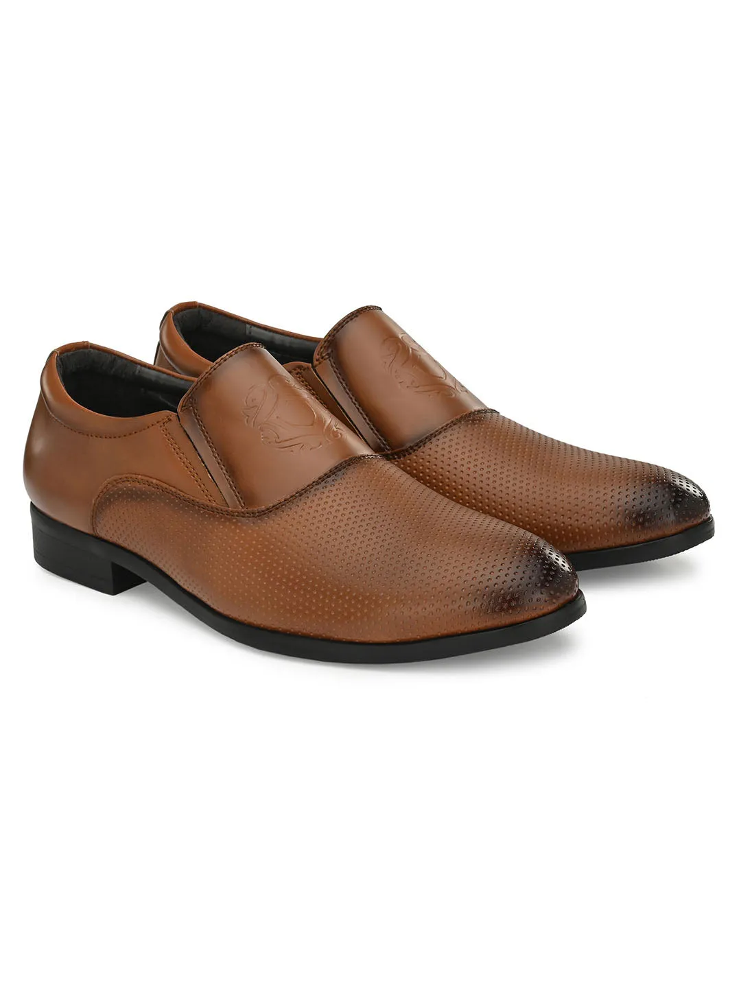 Malone Tan Slip-ons