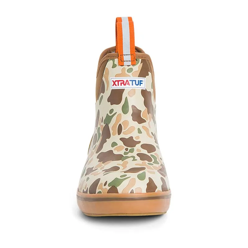 Men's 6 Inch Deck Ankle Boot in Duck Camo