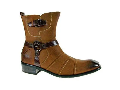 Men's 811 Western Cowboy Calf High Riding Boots