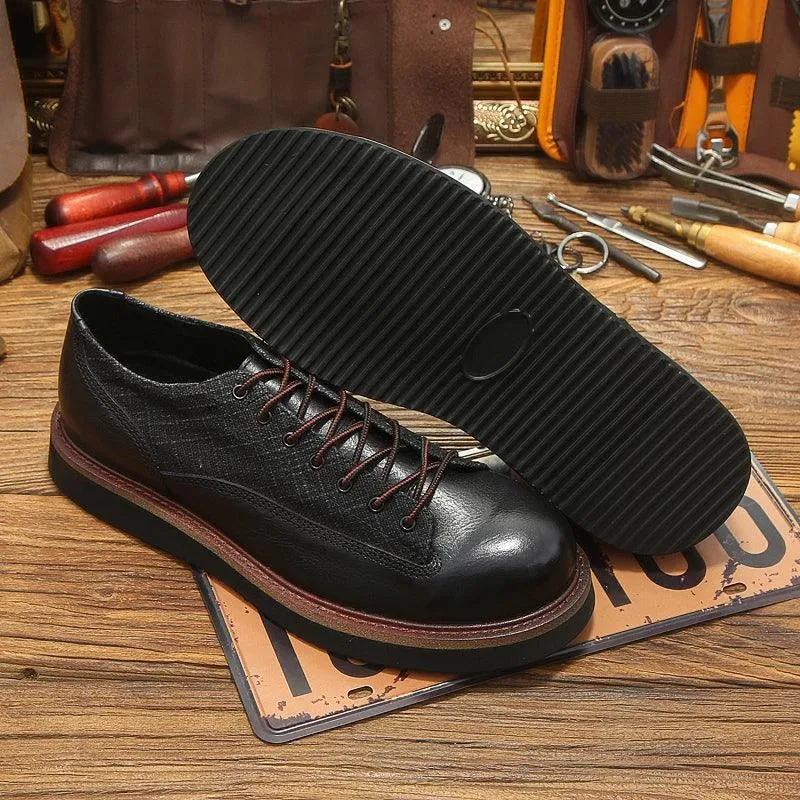 Men's Casual Shoes TR2464: Oxfords for the Businessman's Office