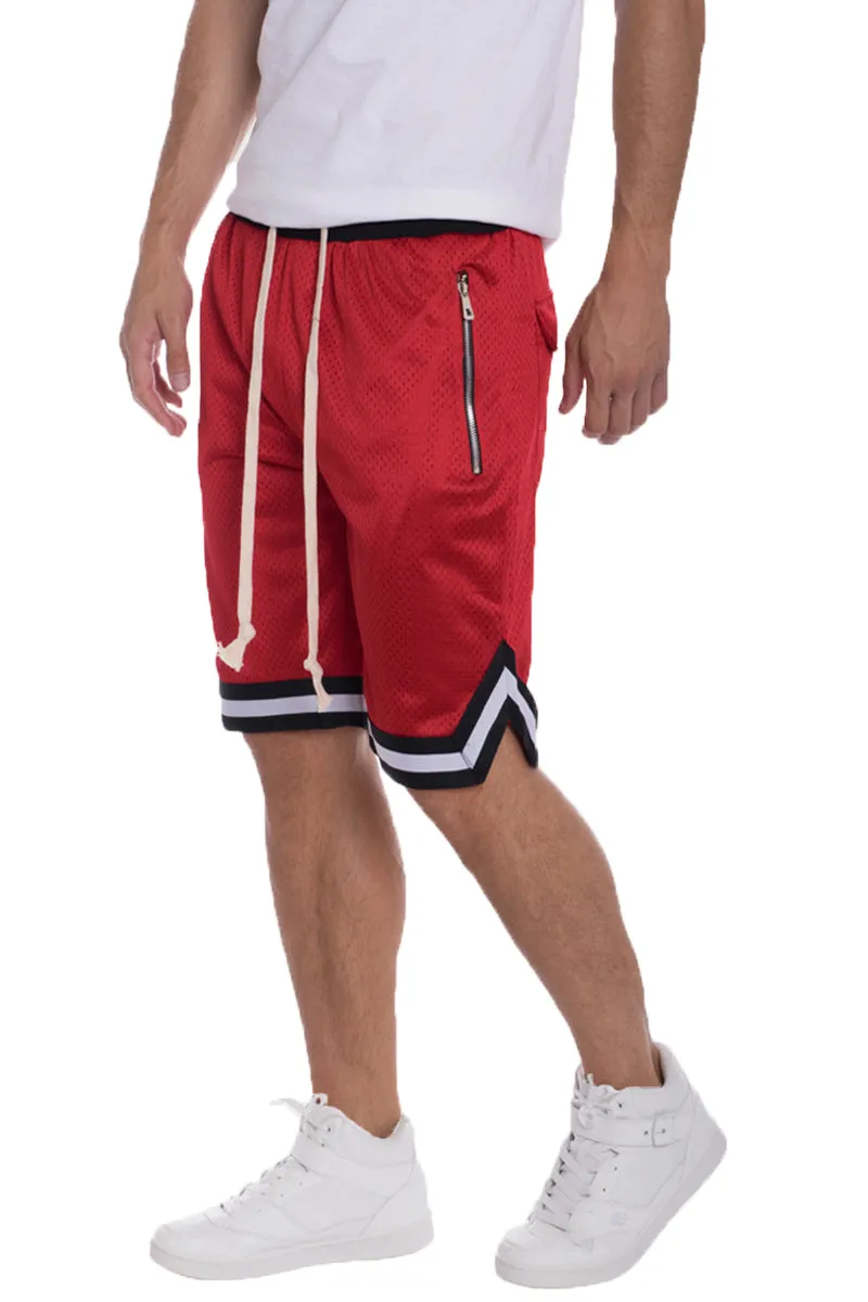 Mens Mesh Lined Basketball Shorts