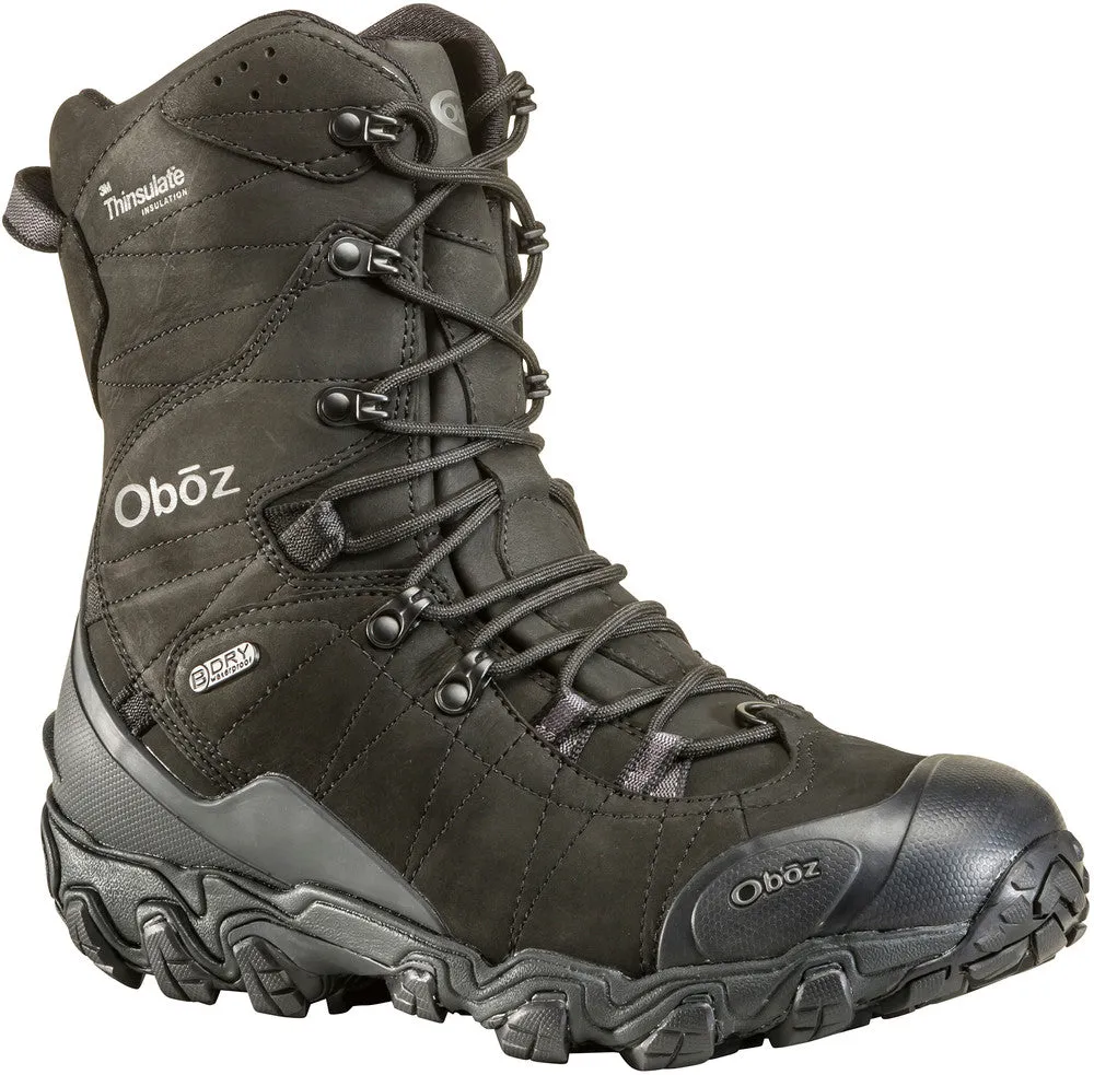 'Oboz' Men's 10" Bridger 400GR WP Boot - Black