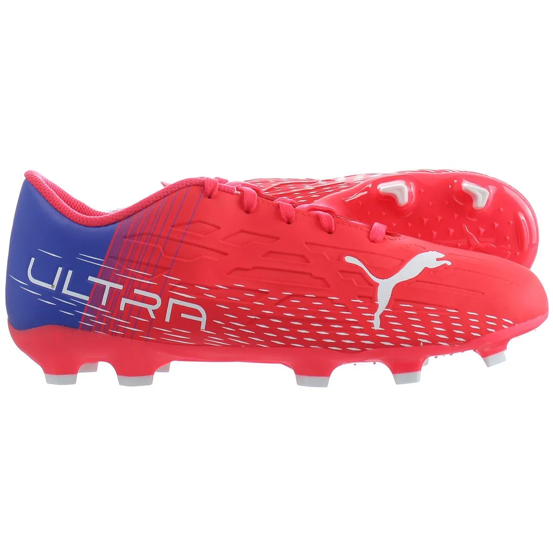 Puma Ultra 4.3 FG/AG Red Kids Football Boots