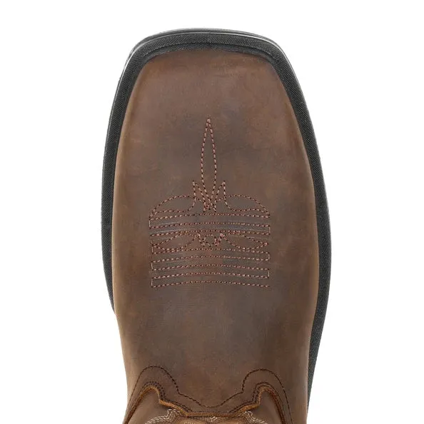 'Rocky' Men's 11" Worksmart SR WP Western - Brown