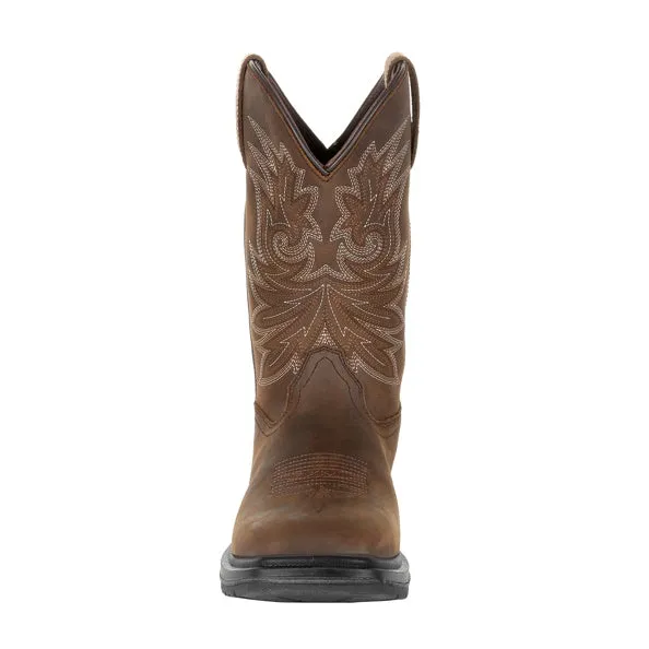 'Rocky' Men's 11" Worksmart SR WP Western - Brown