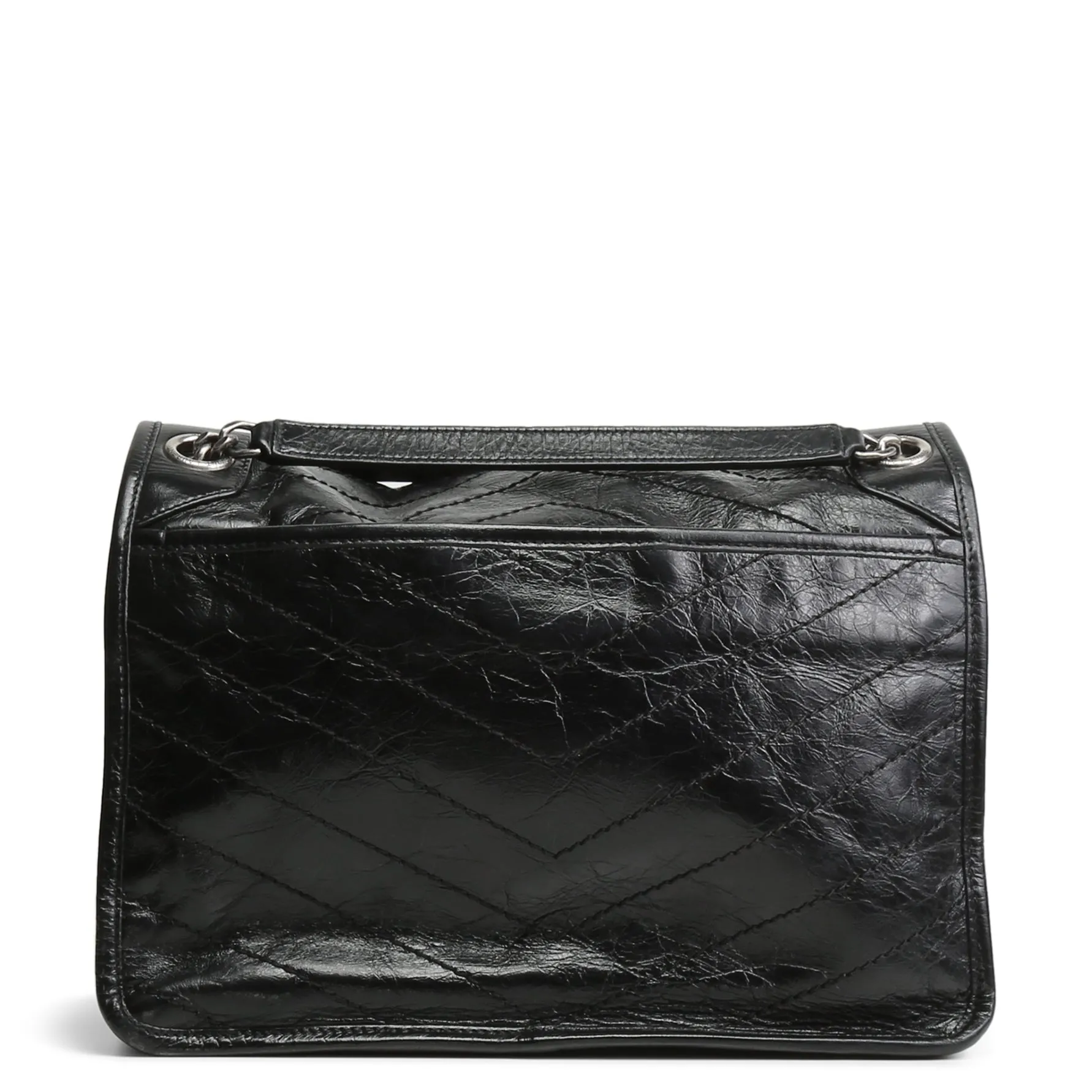 SAINT LAURENT Niki Medium Shoulder Bag - Black