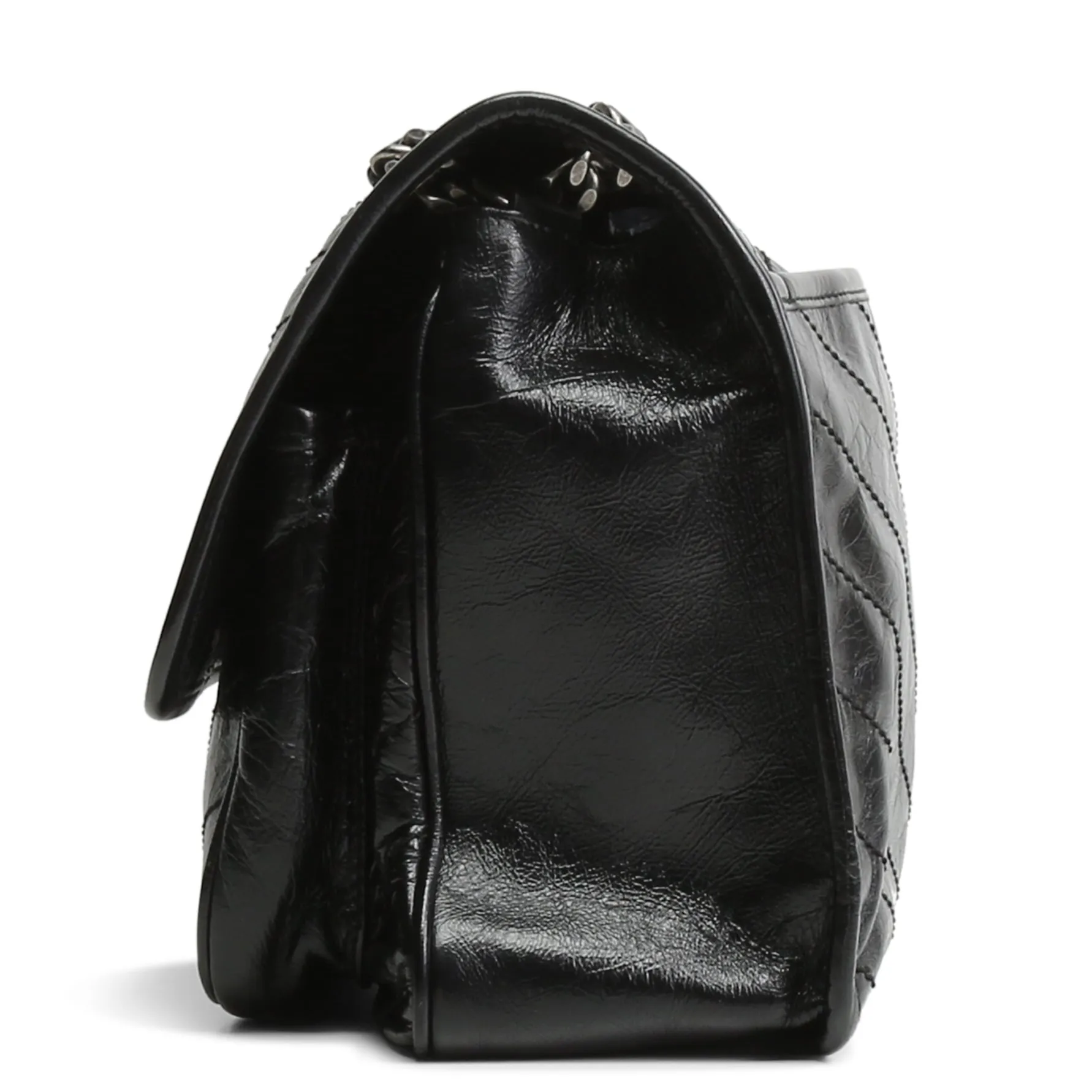 SAINT LAURENT Niki Medium Shoulder Bag - Black