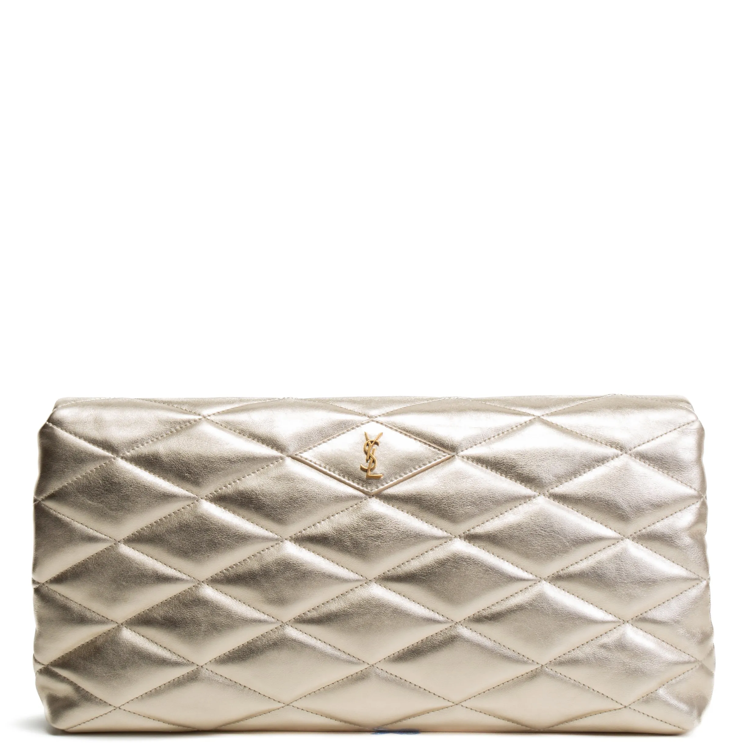 SAINT LAURENT Sade Clutch - Gold