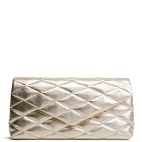 SAINT LAURENT Sade Clutch - Gold