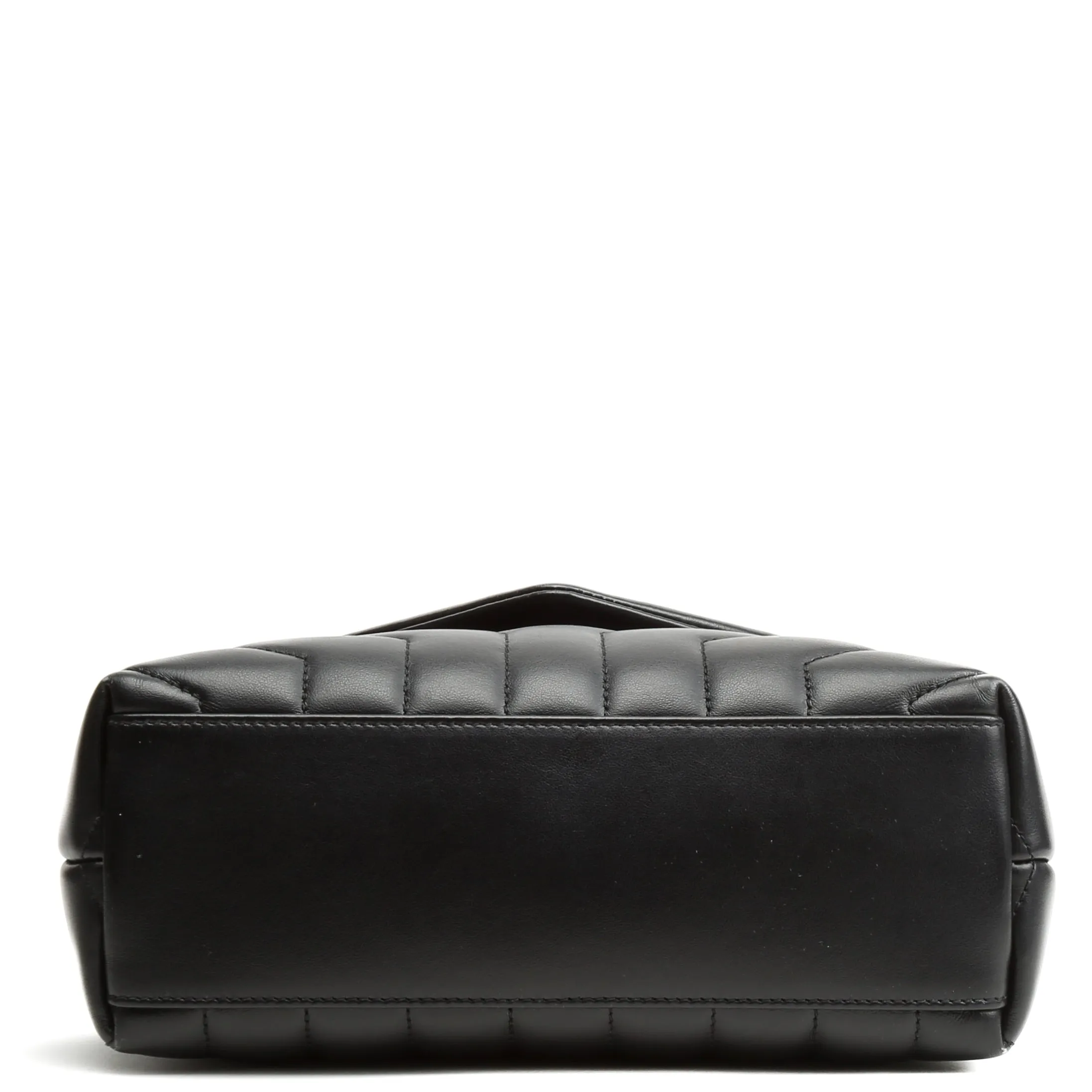 SAINT LAURENT Small Loulou Shoulder Bag - Black