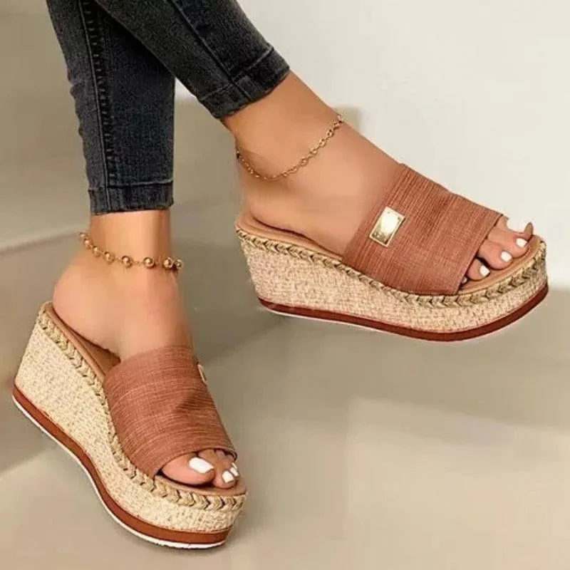 Summer Wedge Sandal Shoes