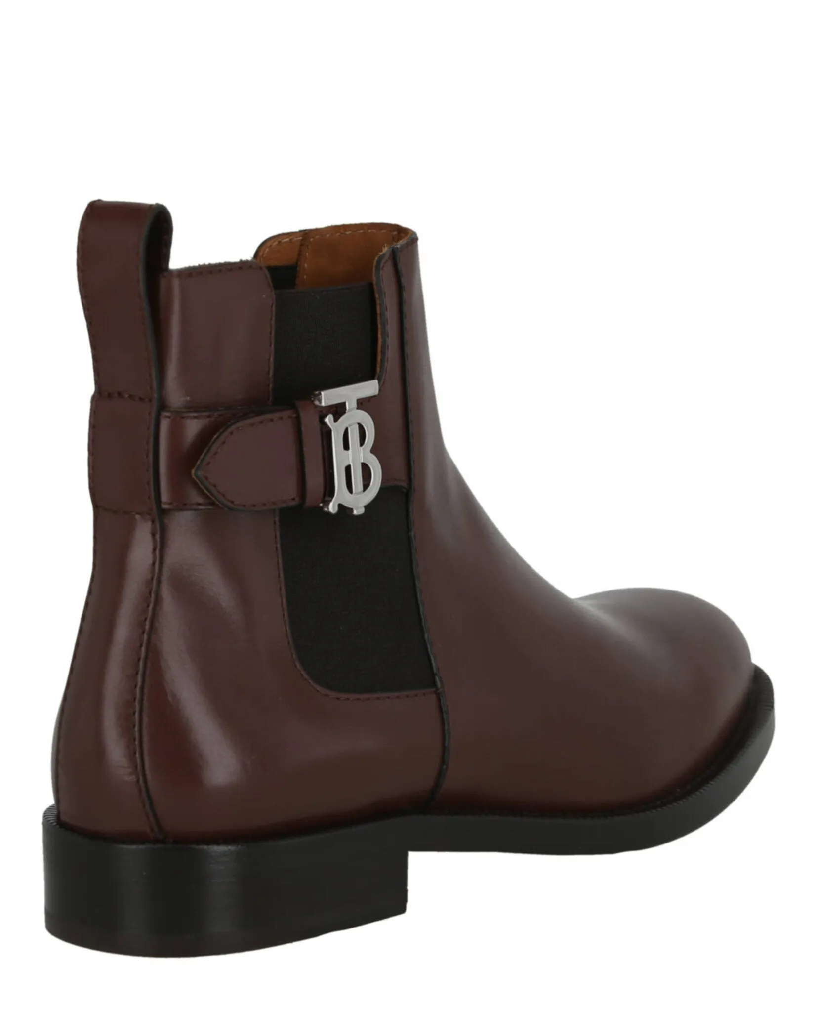 'TB' Leather Ankle Boots