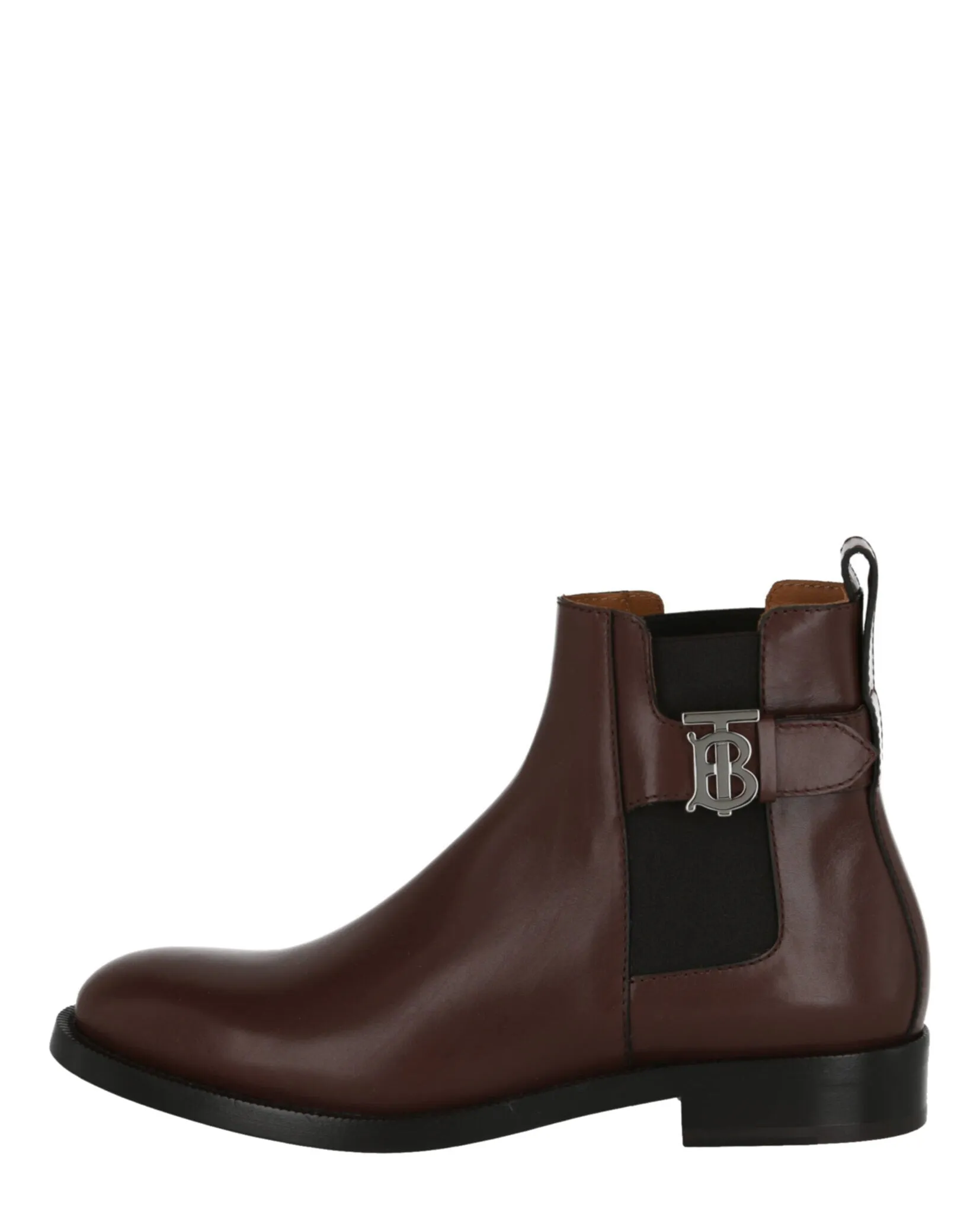 'TB' Leather Ankle Boots