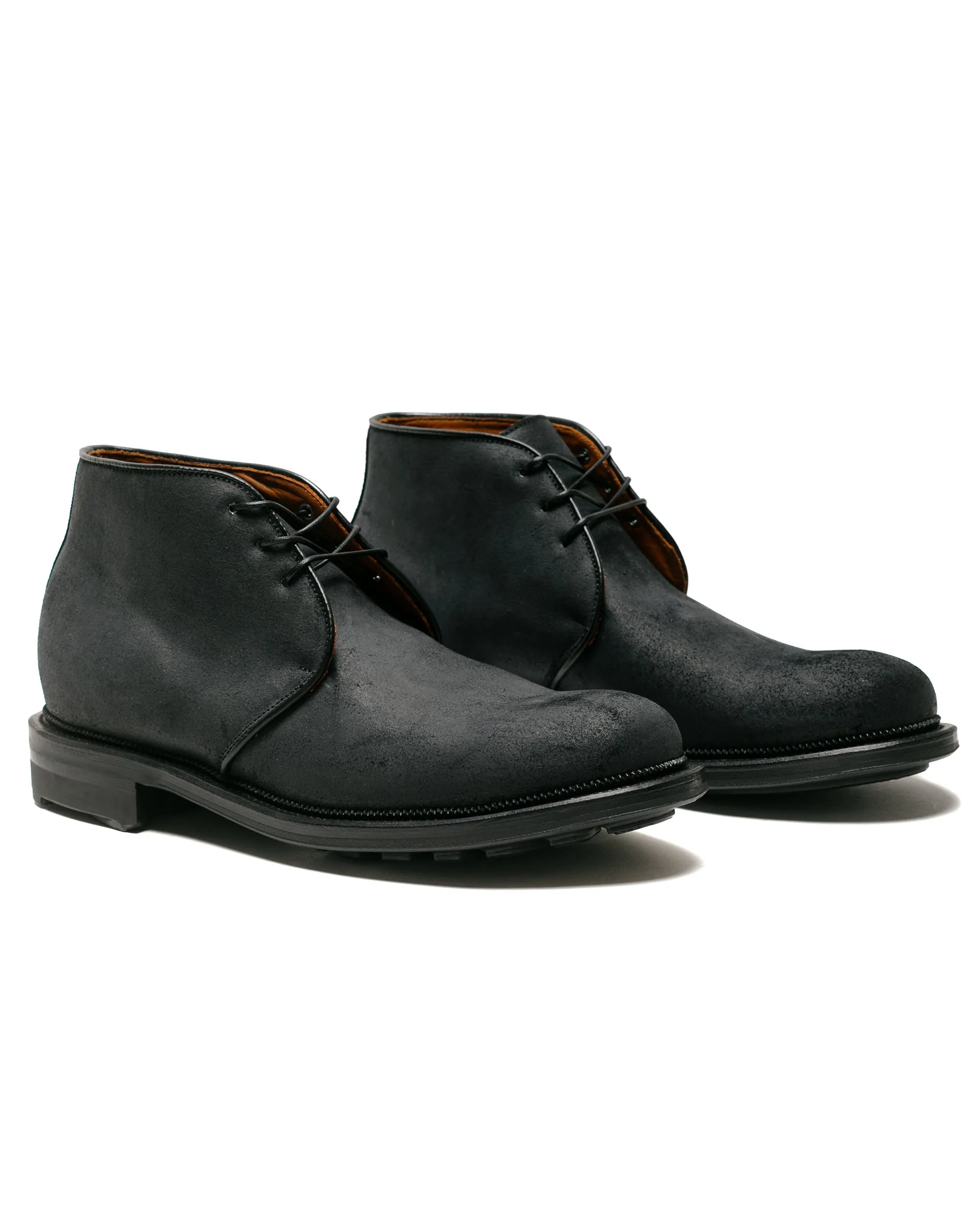 Viberg Uplands Boot Black Waxy Commander