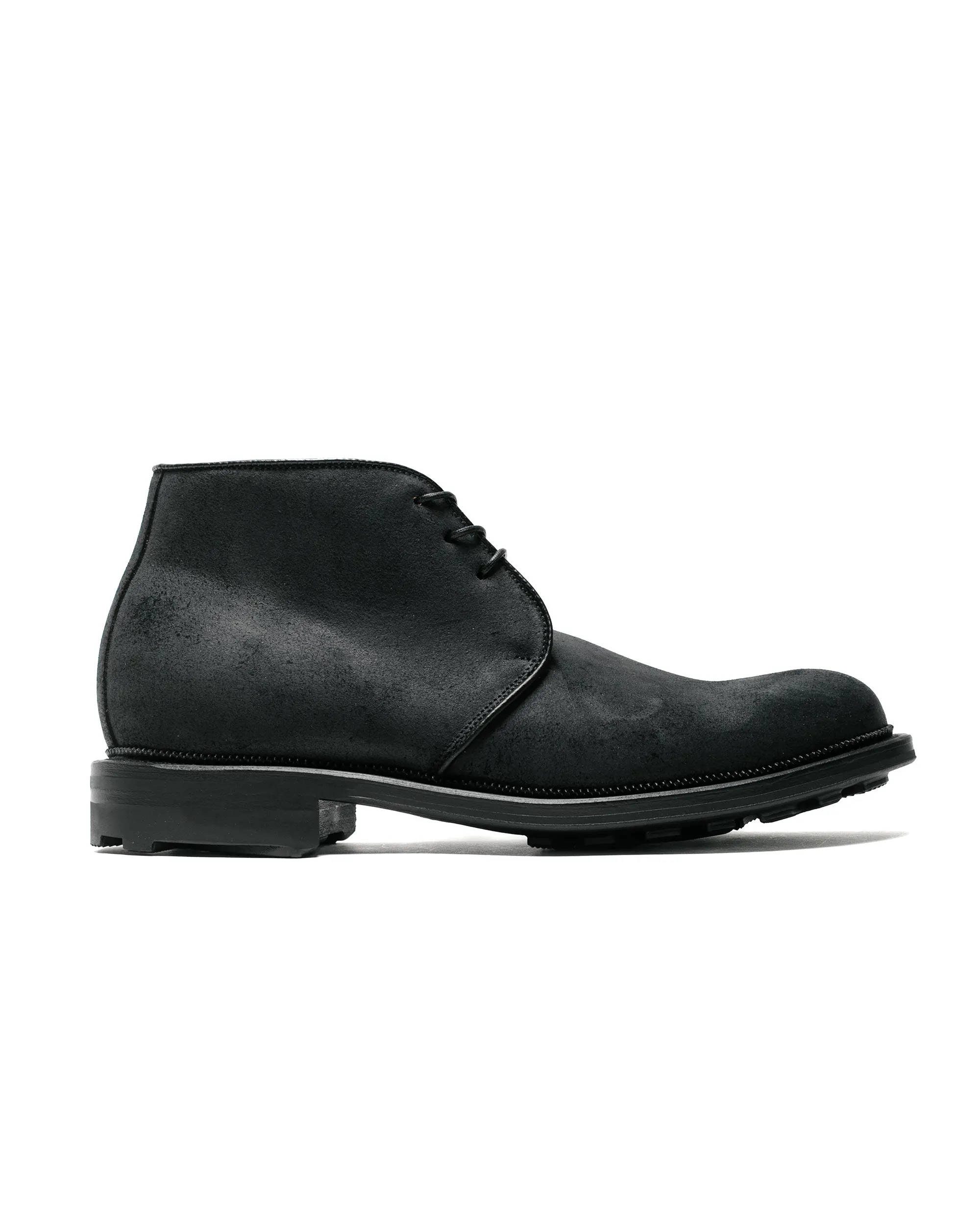 Viberg Uplands Boot Black Waxy Commander