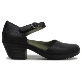 WIFO440FLY Leather Women's Heels Shoes